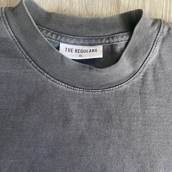 The regulars blank t-shirt vintage grey - Picture 4 of 4